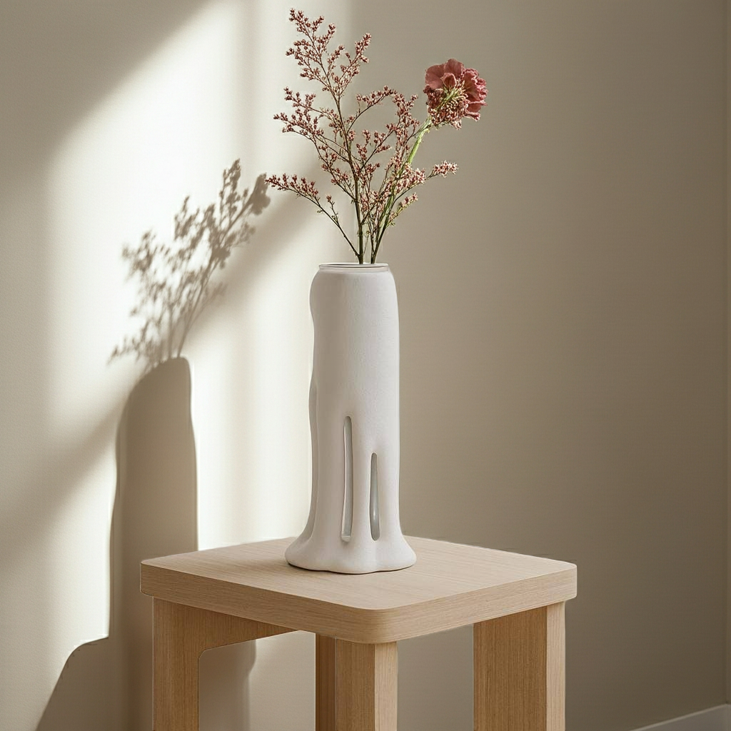 Designer Vase „Lique“ aus Resin