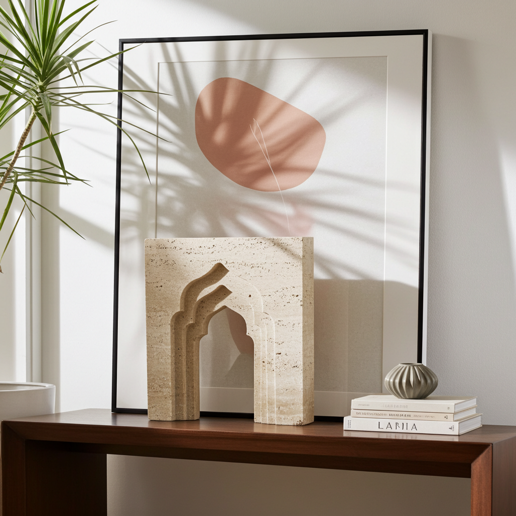 Travertin Skulptur „Jumeirah“