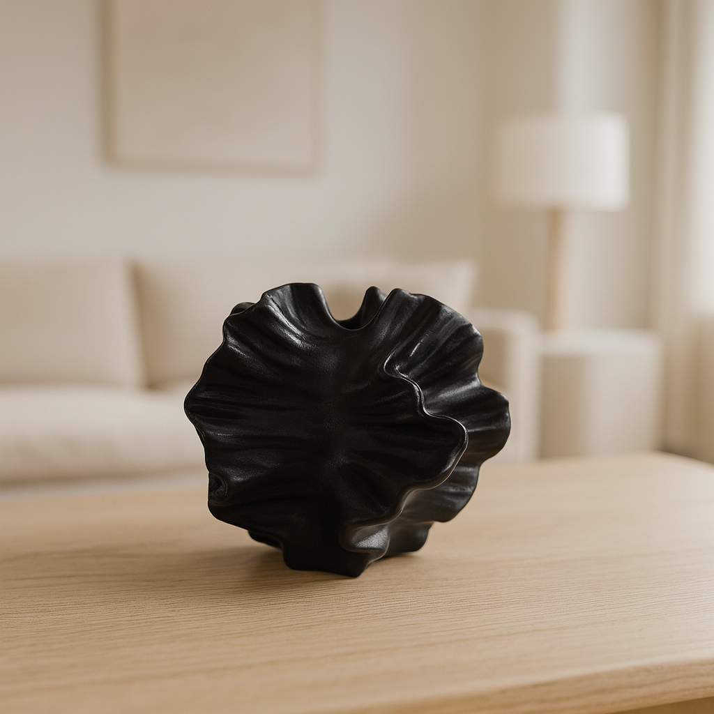 Keramikvase „Bloom Black“