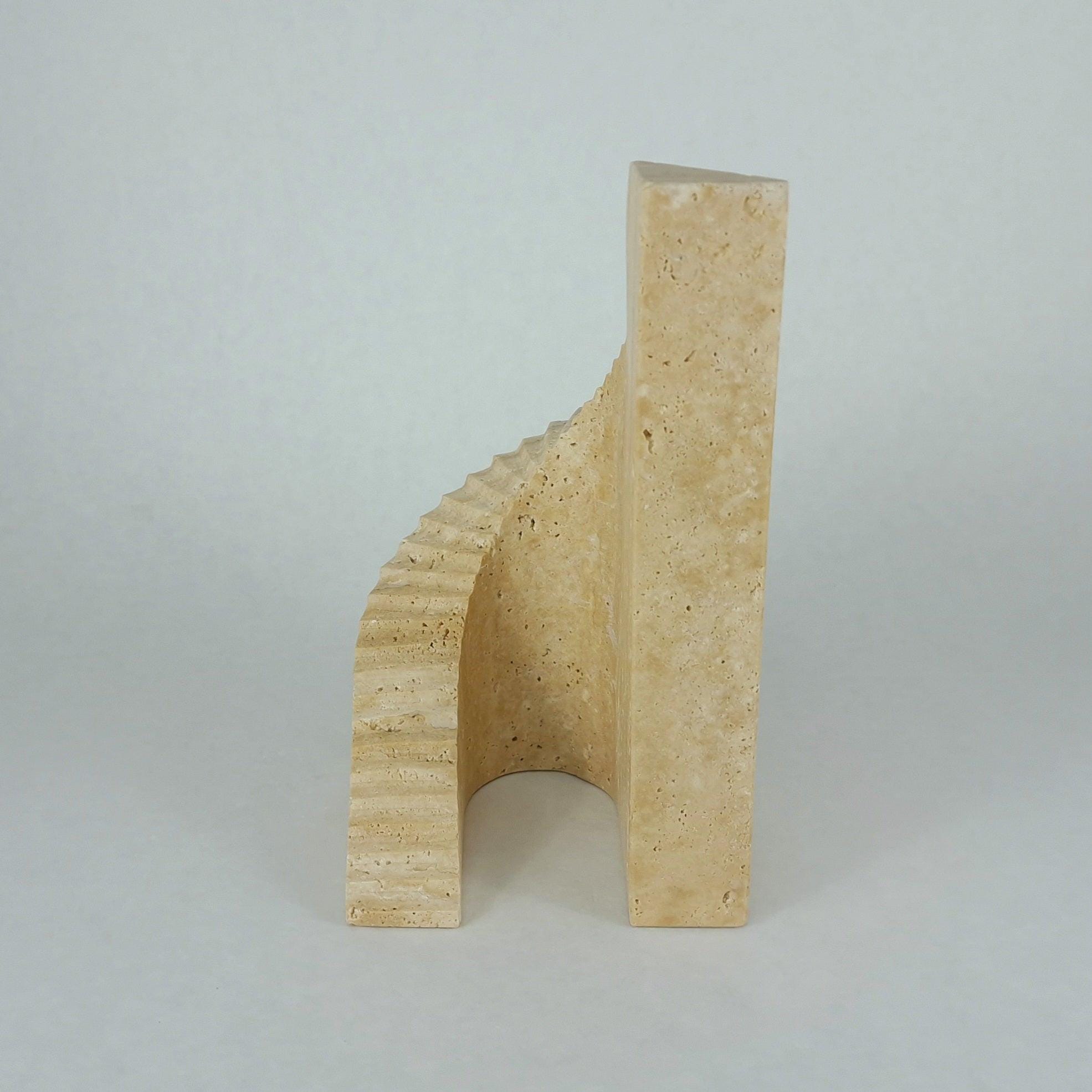 Travertin Skulptur „Stair“