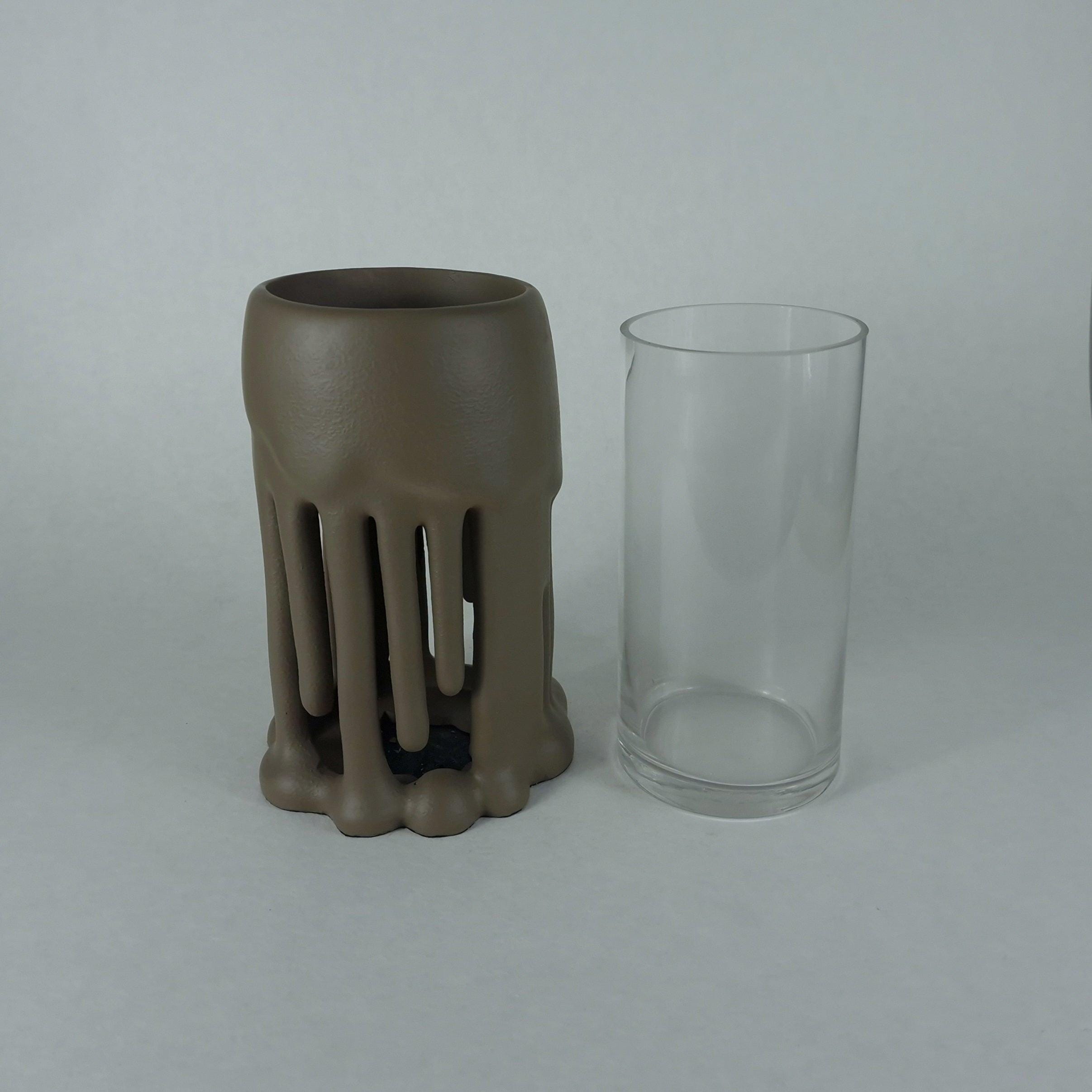 Designer Vase „Drip“ aus Resin