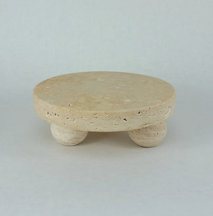 Travertin Dekopodest „Base“