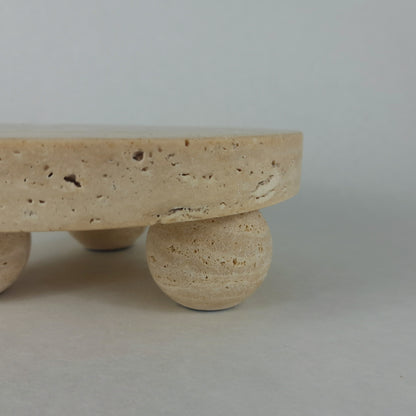 Travertin Dekopodest „Base“