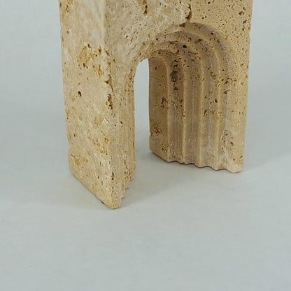 Travertin Skulptur „Arc“