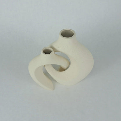 Keramikvase Set „Ring“
