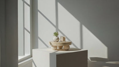 Travertin Dekopodest „Base“